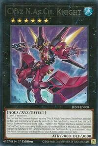 CXyz N.As.Ch. Knight - Justice Hunters - YuGiOh card