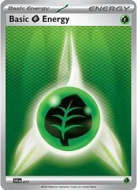Basic Grass Energy - 017 - SVE: Scarlet & Violet Energies - Pokemon card