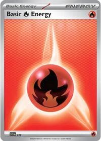 Basic Fire Energy - 018 - SVE: Scarlet & Violet Energies - Pokemon card