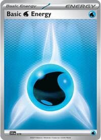 Basic Water Energy - 019 - SVE: Scarlet & Violet Energies - Pokemon card