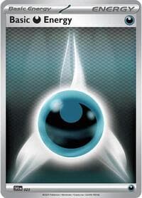 Basic Darkness Energy - 023 - SVE: Scarlet & Violet Energies - Pokemon card