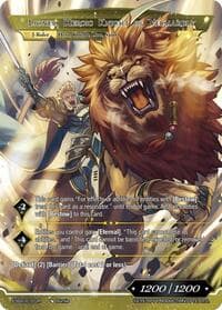 Knight of the Setting Sun, Lionel // Lionel, Heroic Knight of Velmardia - Evil Cluster Starter Deck 2: Matelda - Force of Will card