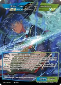 The Halfblood Prodigy, Nero // Nero, Catalyst of the Impossible - Descent into the Raven's Catacombs - Force of Will card