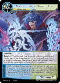 Sealed Glyph of Infinite Loop - Descent into the Raven's Catacombs - Force of Will card