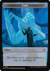 Copy // Pest Double-Sided Token - Commander: Edge of Eternities - Magic: The Gathering card