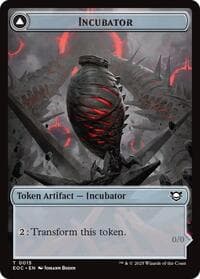 Incubator // Phyrexian Double-Sided Token - Commander: Edge of Eternities - Magic: The Gathering card