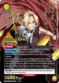 Edward Elric (012) (SR**) - UE09BT: FULLMETAL ALCHEMIST - Union Arena card