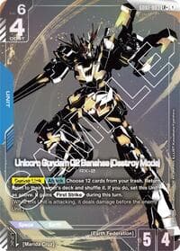 Unicorn Gundam 02 Banshee (Destroy Mode) (LR+) - Newtype Rising - Gundam Card Game card