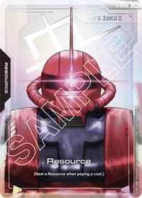 Resource (R-005) (C+) - Newtype Rising - Gundam Card Game card