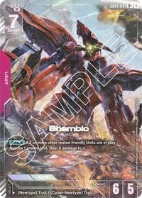 Shamblo (R+) - Newtype Rising - Gundam Card Game card