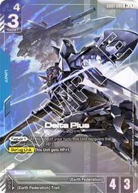 Delta Plus (R+) - Newtype Rising - Gundam Card Game card