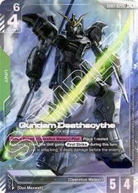 Gundam Deathscythe (GD01-025) (LR+) - Newtype Rising - Gundam Card Game card
