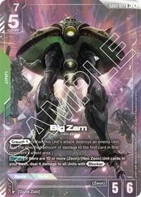 Big Zam (R+) - Newtype Rising - Gundam Card Game card