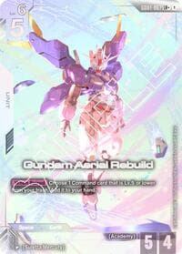 Gundam Aerial Rebuild (LR+) - Newtype Rising - Gundam Card Game card