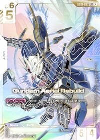 Gundam Aerial Rebuild (LR++) - Newtype Rising - Gundam Card Game card