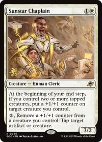 Sunstar Chaplain - Prerelease Cards - Magic: The Gathering card