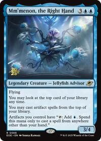 Mm'menon, the Right Hand - Prerelease Cards - Magic: The Gathering card