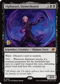 Alpharael, Stonechosen - Prerelease Cards - Magic: The Gathering card