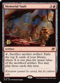 Memorial Vault - Prerelease Cards - Magic: The Gathering card