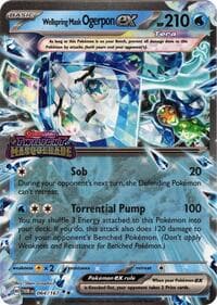 Wellspring Mask Ogerpon ex (Twilight Masquerade Stamp) - Miscellaneous Cards & Products - Pokemon card