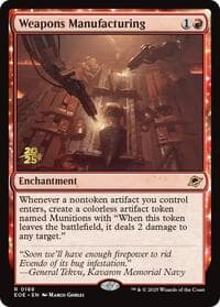 Weapons Manufacturing - Prerelease Cards - Magic: The Gathering card