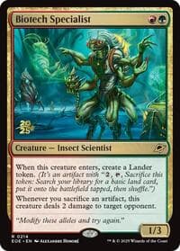 Biotech Specialist - Prerelease Cards - Magic: The Gathering card