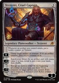 Tezzeret, Cruel Captain - Prerelease Cards - Magic: The Gathering card