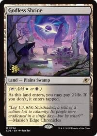 Godless Shrine - Prerelease Cards - Magic: The Gathering card