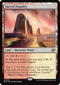 Sacred Foundry - Prerelease Cards - Magic: The Gathering card