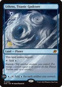 Uthros, Titanic Godcore - Prerelease Cards - Magic: The Gathering card