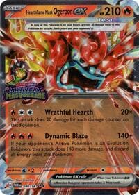 Hearthflame Mask Ogerpon ex (Twilight Masquerade Stamp) - Miscellaneous Cards & Products - Pokemon card