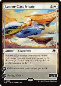 Lumen-Class Frigate - Promo Pack: Edge of Eternities - Magic: The Gathering card