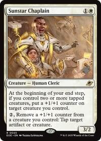 Sunstar Chaplain - Promo Pack: Edge of Eternities - Magic: The Gathering card