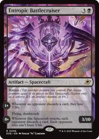 Entropic Battlecruiser - Promo Pack: Edge of Eternities - Magic: The Gathering card