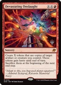 Devastating Onslaught - Promo Pack: Edge of Eternities - Magic: The Gathering card