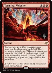 Terminal Velocity - Promo Pack: Edge of Eternities - Magic: The Gathering card