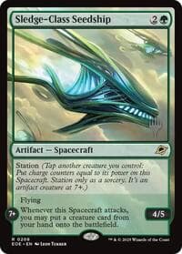 Sledge-Class Seedship - Promo Pack: Edge of Eternities - Magic: The Gathering card