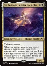 Syr Vondam, Sunstar Exemplar - Promo Pack: Edge of Eternities - Magic: The Gathering card
