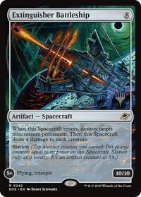 Extinguisher Battleship - Promo Pack: Edge of Eternities - Magic: The Gathering card