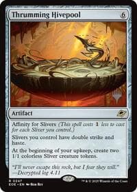 Thrumming Hivepool - Promo Pack: Edge of Eternities - Magic: The Gathering card
