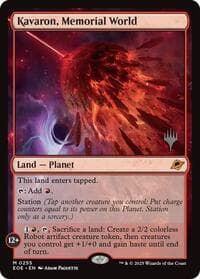 Kavaron, Memorial World - Promo Pack: Edge of Eternities - Magic: The Gathering card
