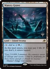Watery Grave - Promo Pack: Edge of Eternities - Magic: The Gathering card