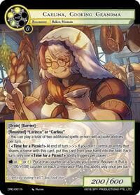 Carlina, Cooking Grandma - Descent into the Raven's Catacombs - Force of Will card
