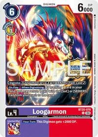 Loogarmon (Regionals 25-26 Season 2 Champion) - Release Special Booster 2.5 - Digimon Card Game card