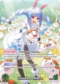 Usada Pekora (OUR) - Blooming Radiance - Hololive card