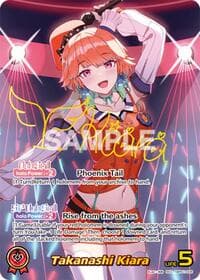 Takanashi Kiara (SEC) - Blooming Radiance - Hololive card