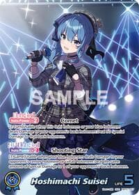 Hoshimachi Suisei (OUR) - Blooming Radiance - Hololive card
