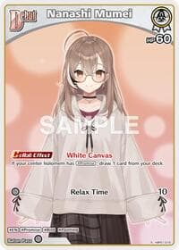 Nanashi Mumei (S) (hBP01-016) - Blooming Radiance - Hololive card
