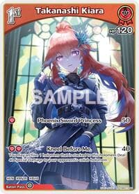 Takanashi Kiara (R) - Blooming Radiance - Hololive card