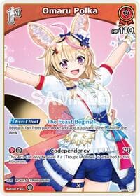 Omaru Polka (U) - Blooming Radiance - Hololive card